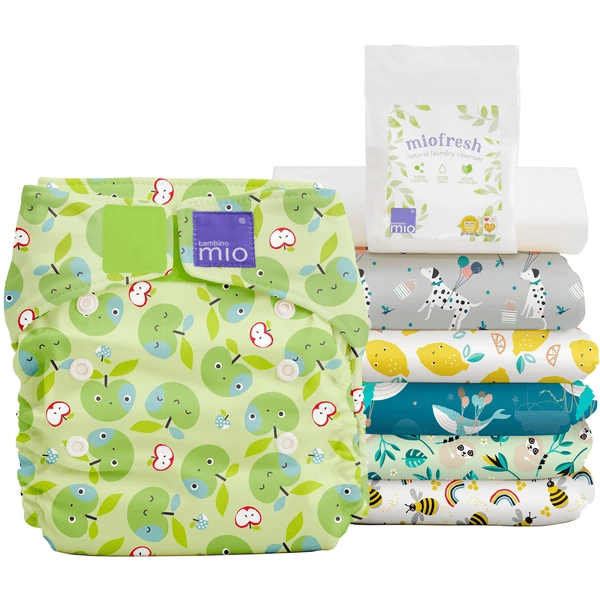 Bambino Mio Stoffwindel Set Miosolo Classic, Lieblinge 2 3 Bambino Mio Stoffwindel Set Miosolo Classic, Lieblinge 2