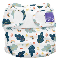 Bambino Mio Windelüberhose Mioduo, Bunte Blätter, Größe 1 (<9Kg)