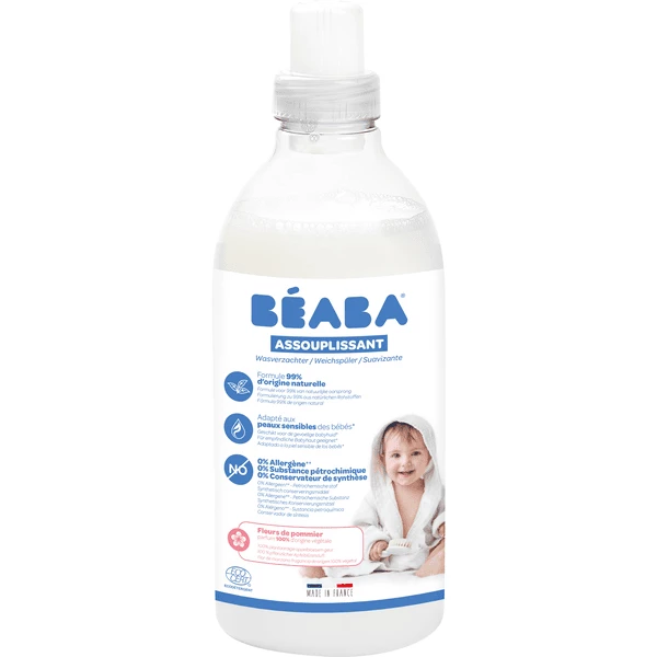 BEABA® Weichspüler - Apfelblütenduft - 1L 3 BEABA® Weichspüler - Apfelblütenduft - 1L