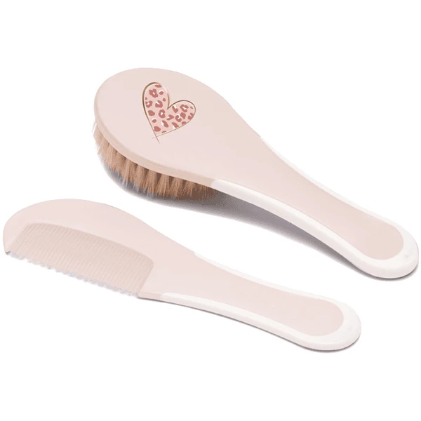 Bébé-jou® Kamm Und Bürste Leopard Pink 3 Bébé-jou® Kamm Und Bürste Leopard Pink