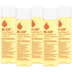 Bi-Oil Hautpflege-Öl Natural, 5x 125 Ml