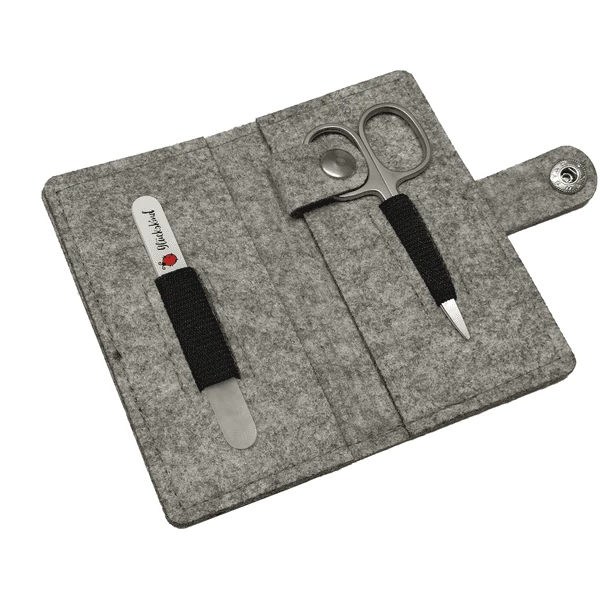 Canal® Manikürset Mit Etui Aus Filz In Baby Grau 3 Canal® Manikürset Mit Etui Aus Filz In Baby Grau
