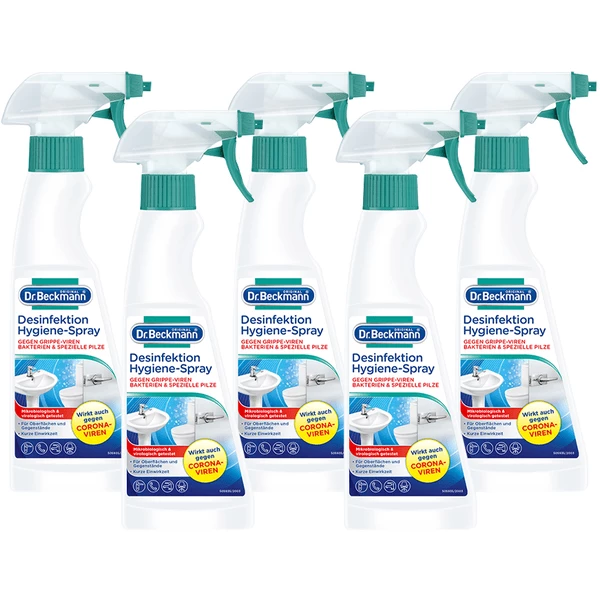 Dr.Beckmann Dr. Beckmann® Desinfektion Hygiene-Spray, 5x 250 Ml 3 Dr.Beckmann Dr. Beckmann® Desinfektion Hygiene-Spray, 5x 250 Ml