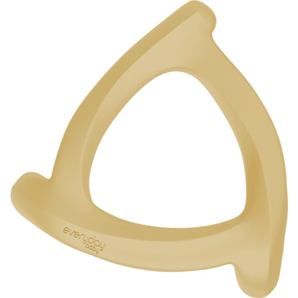 Everyday® Baby Beißring Silikon Soft Yellow 3 Everyday® Baby Beißring Silikon Soft Yellow