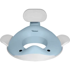 KINDSGUT Toilettenaufsatz Wal Hellblau