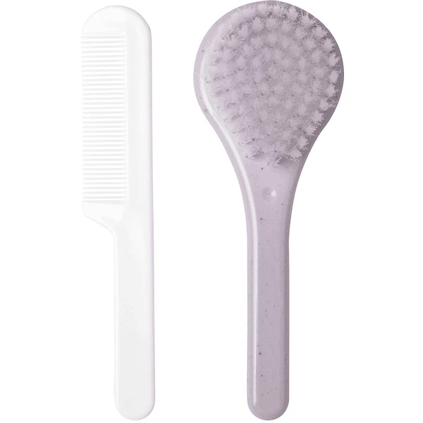 Luma® Babycare Kamm & Bürste Speckles Lila 3 Luma® Babycare Kamm & Bürste Speckles Lila