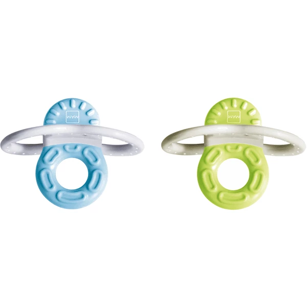 MAM Beißring Bite & Relax 2+ Monate Blau / Grün 3 MAM Beißring Bite & Relax 2+ Monate Blau / Grün