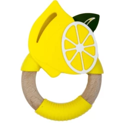 Nibbling Beißring "Super Food" Zitrone