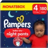 Pampers® Pampers Baby-Dry Pants Night, Gr. 4 Maxi, 9-15kg, Monatsbox (1 X 180 Pants)