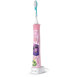 Philips Sonicare Elektrische Schallzahnbürste HX6352/42 For Kids Rosa