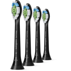 Philips Sonicare Standard- Bürstenköpfe HX6064/11 Für Schallzahnbürste In Schwarz