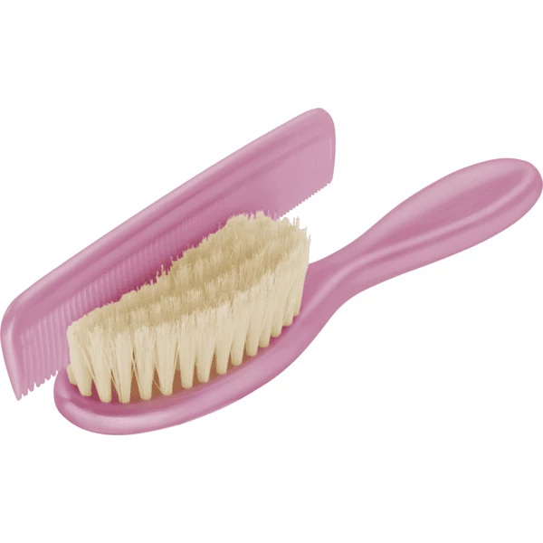 Rotho Babydesign Kamm Und Bürste Mit Naturborsten Fantastic Mauve 3 Rotho Babydesign Kamm Und Bürste Mit Naturborsten Fantastic Mauve