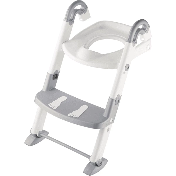 Rotho Babydesign Toilettentrainer Kidskit 3-in-1 Silbergrau / Weiß 3 Rotho Babydesign Toilettentrainer Kidskit 3-in-1 Silbergrau / Weiß