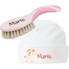 Schnullireich Geschenkset Mit Namen NUK Baby Bürste Mit Namen + Baby Mütze Einhorn Rosa 2 Schnullireich Geschenkset Mit Namen NUK Baby Bürste Mit Namen + Baby Mütze Einhorn Rosa -bebe-jou shop schnullireich geschenkset mit namen nuk baby buerste mit namen baby muetze einhorn rosa a405966