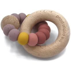 The Cotton Cloud Beissring Aus Silikon Lila