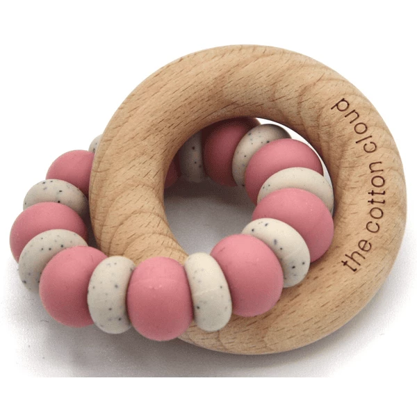 The Cotton Cloud Beißring Bonbon, Peony 3 The Cotton Cloud Beißring Bonbon, Peony