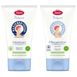 Töpfer Starterset Pflegelotion 150ml, Kleiebad 150ml Und Wundschutz 25ml